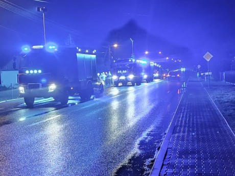 Pożar domu w Pile. W akcji strażacy