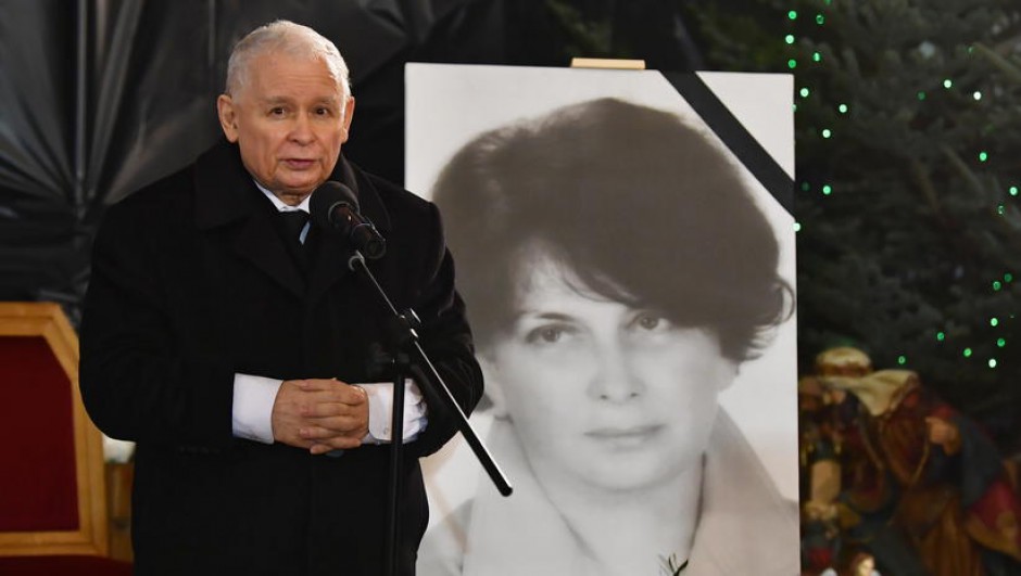 Jarosław Kaczyński w rocznicę śmierci matki odwiedził Starachowice