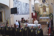 Chorągiew Rycerzy Świętego Jana Pawła II erygowana w Kazimierzy Małej