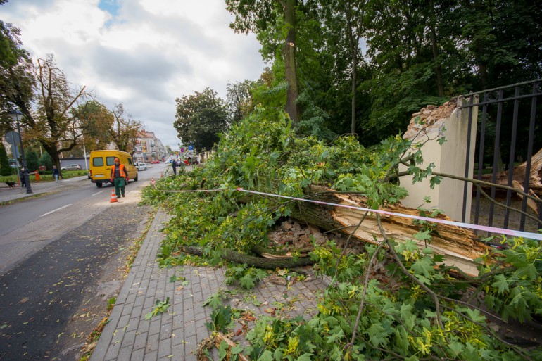 Wichury nad regionem. Blisko 40 interwencji straży