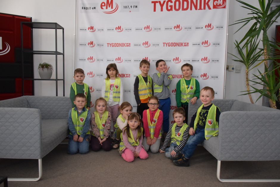 Przedszkolaki odwiedziły Radio eM