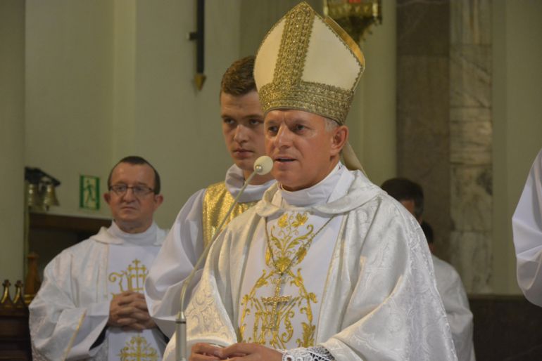 100-lecie salezjanów w Kielcach. Wizyta arcybiskupa Mokrzyckiego