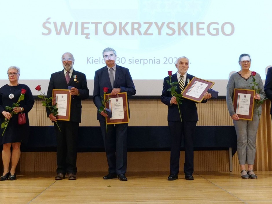 Odznaka Honorowa Województwa Świętokrzyskiego przyznana