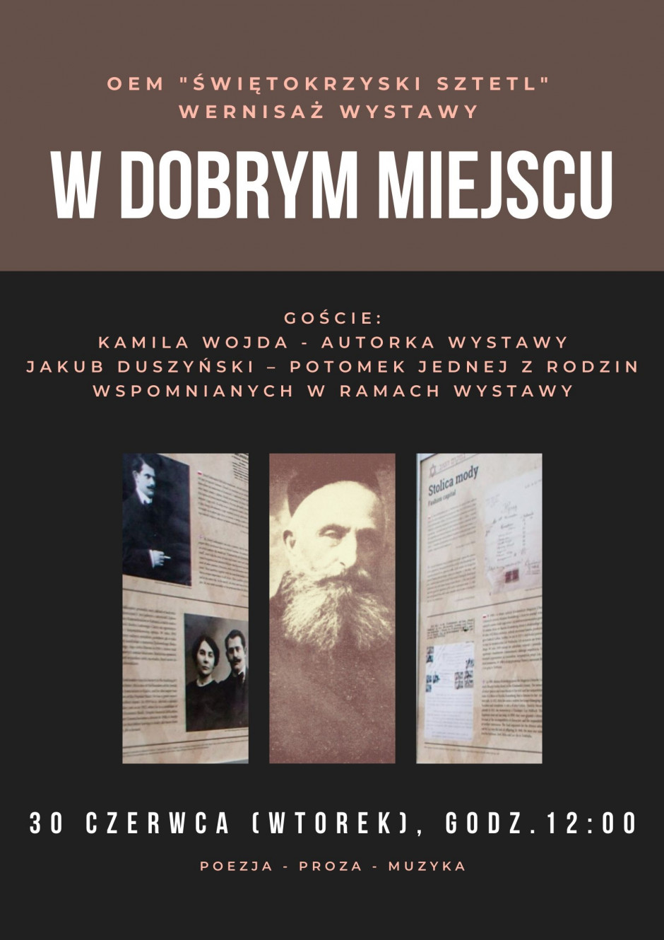 „Żydowskie” Kielce tematem wystawy w chmielnickiej synagodze