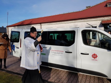 Bus dla kolejnego ośrodka Caritas