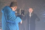 "Kolęda od policjantów" - na planie zdjęciowym