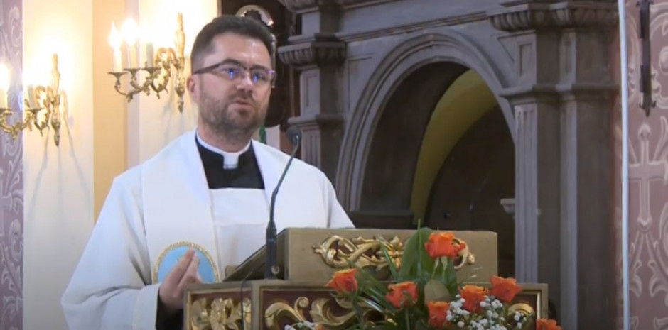 Ks. dr Maciej Będziński podczas XII Diecezjalnej Pielgrzymki Róż Żywego Różańca: Pan Bóg dobija się do człowieka