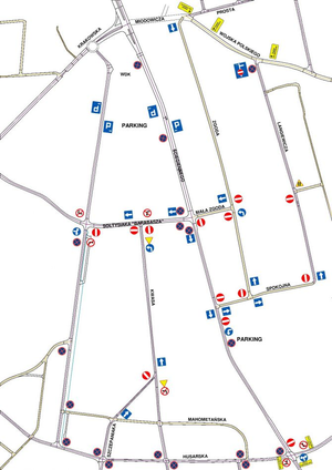 Organizacja ruchu na Wszystkich Świętych