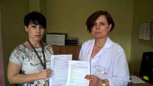 Niebieska Karta w kieleckim szpitalu