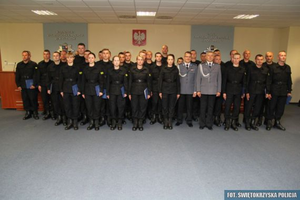 38 nowych policjantów