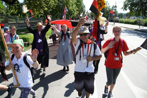 [FOTO]Pielgrzymi dotarli do Kielc