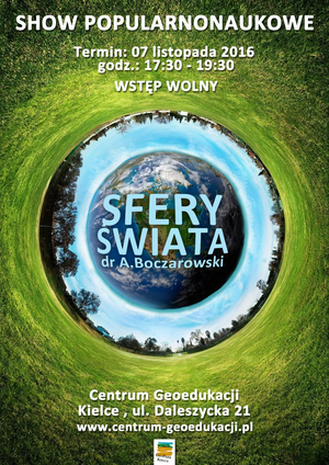 Show popularnonaukowe w Centrum Geoedukacji