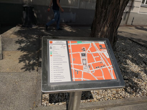 Mapy Kielc dla niewidomych