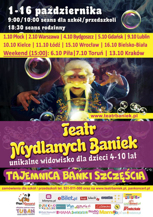 Teatr Baniek Mydlanych w innym miejscu