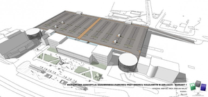 Miasto pokazało koncepcje parkingu nad dworcem PKP