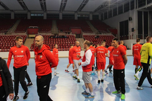 Polacy trenują w Ostrowcu. 