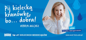 Wodociągi zachęcają do picia kieleckiej kranówki