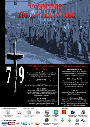 Marsz w rocznicę Zbrodni Katyńskiej