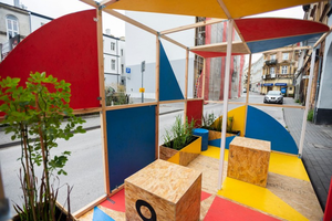 Zamiast miejsca parkingowego miejsce dla pieszych