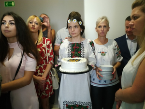 Niepodległość Ukrainy uczczona w Kielcach