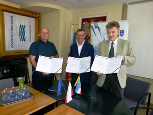 Nowy wodociąg na ulicy Zagnańskiej