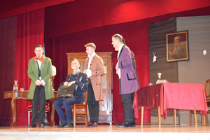 [FOTO] Klerycy z Wyższego Seminarium Duchownego w Kielcach wystawili 