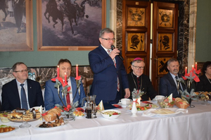 Złożyli sobie życzenia i podsumowali mijający rok działalności OHP