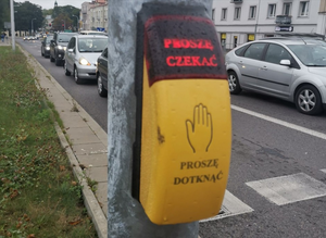 Znów wyłączono przyciski sygnalizacji świetlnych