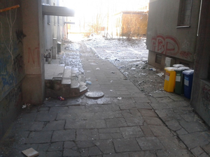 [AKTUALIZACJA] Czyściej przy Grunwaldzkiej 43a. 