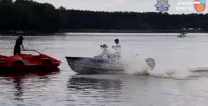 Piłeś? Nie płyń! Policjanci przygotowali spot z ważnym przesłaniem