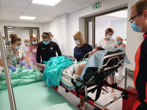 Pierwszy pacjent w ZOL w szpitalu w Czerwonej Górze