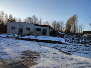 [ZDJĘCIA] Wichury w regionie. Przeszło sto interwencji strażaków