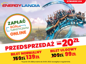 Krajowa turystyka na światowym poziomie!  Kierunek Energylandia!