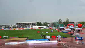 Ulewa pokrzyżował otwarcie mistrzostw Polski. Młodawska powalczy o 