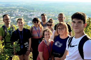 Młodzież diecezji kieleckiej na Festiwalu Młodych w Medjugorje