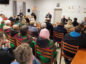 Poseł Krzysztof Lipiec spotkał się z mieszkańcami Zaborowic