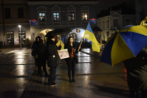 Demonstrowaliśmy solidarność z Ukrainą