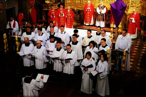 [AUDIO] Zaśpiewali Mękę Pańską w kieleckiej katedrze