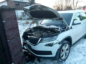 Zderzenie trzech aut w Kranowie. Jedna osoba w szpitalu