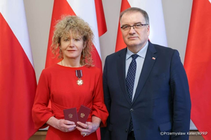 Anna Zielińska-Brudek odznaczona przez prezydenta RP