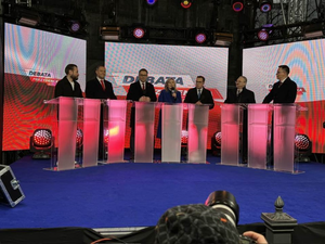 Końskie polityczną stolicą Polski. Ogromne emocje w debatach