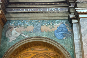 [FOTO] „Obraz i Wiara”: katecheza o grzechu pierworodnym w katedrze