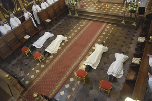 [FOTO] Biskup Jan Piotrowski wyświęcił czterech diakonów