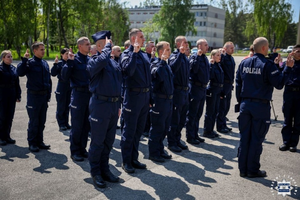21 nowych policjantów w garnizonie świętokrzyskim