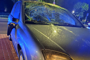 Wieczorne potrącenie na przejściu dla pieszych