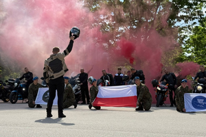 FOTO] Rajd Motocyklowy i apel dla weteranów