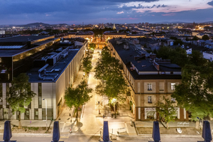 [FOTO] Ulica Głowackiego zachwyca po zmroku