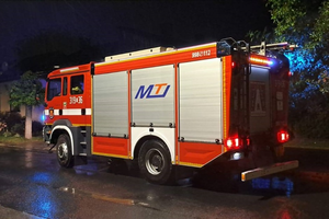 Świętokrzyskie zalane. Strażacy podsumowali noc