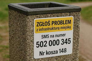 Już niedługo zgłosisz problem jednym SMS-em?