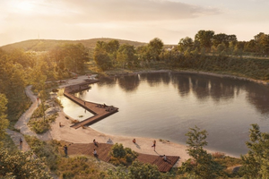 Przy zbiornikach wodnych na kieleckiej Wietrzni powstanie plaża